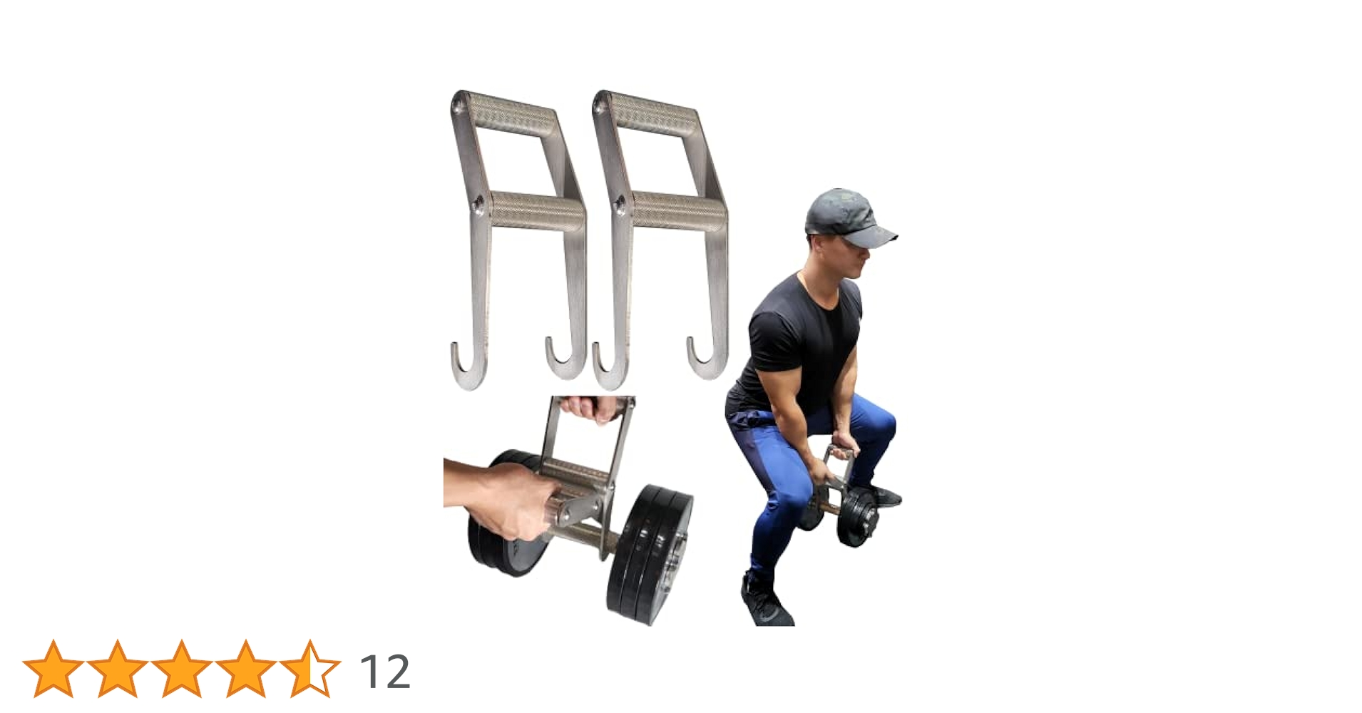 DDハンドル セーフティモデル ダンベルフック 補助器具