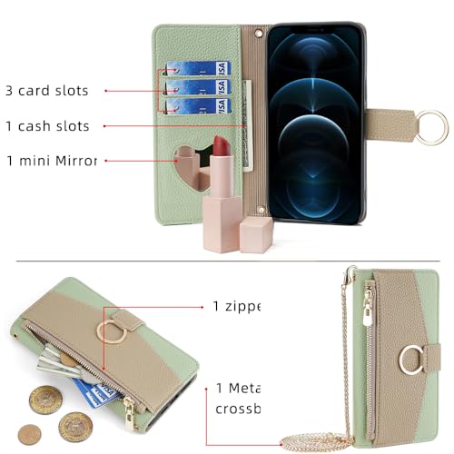 Protection iPhone 12 Pro Max intégrale verte avec vitre écran