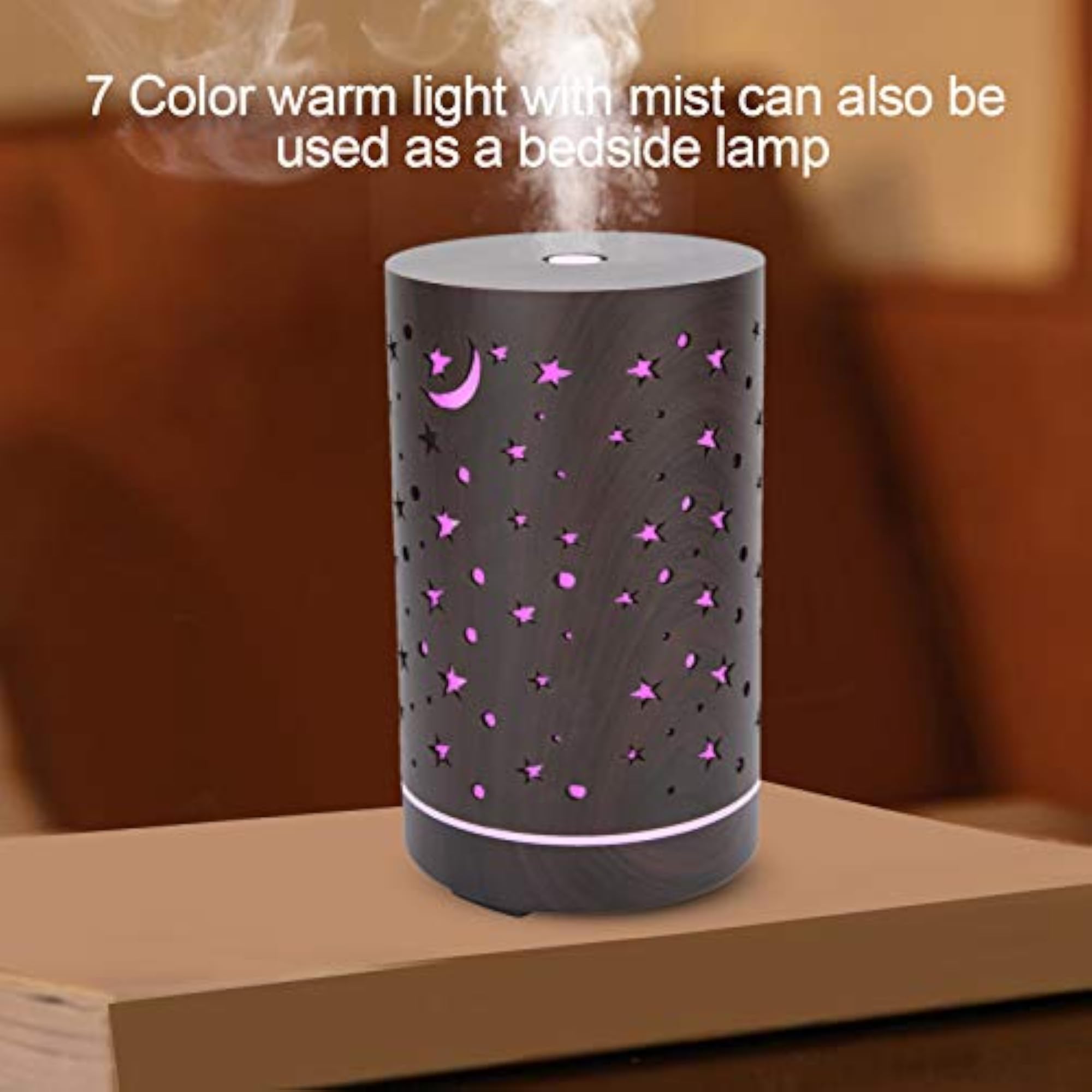 Star Pattern Aromatherapy Diffuser for Home and Office