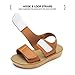 Trary Toddler Sandals Unisex Child Sandals with Adjustable Strap Summer Sandals for Girls Boys