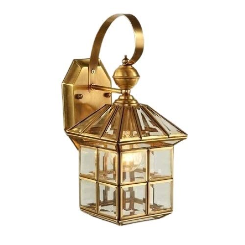 Lampe murale en laiton étanche pour illuminer votre balcon et jardin