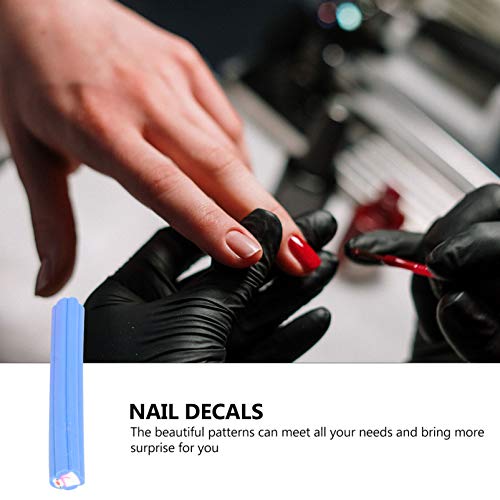 PIXNOR 50 Peças de Unha Art Fatias Natal Floco de Neve Papai Noel Ãrvore de Natal Nail Art Fimo 3D U