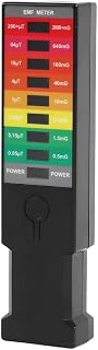 Dosímetro de Radiación con 8 LED, Detector de Radiación, Monitor Portátil de Campo Magnético EMF de Alta Precisión.