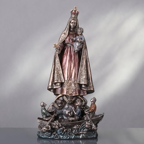 Estatua Religiosa Nuestra Señora de la Caridad 27 cm miniatura 2