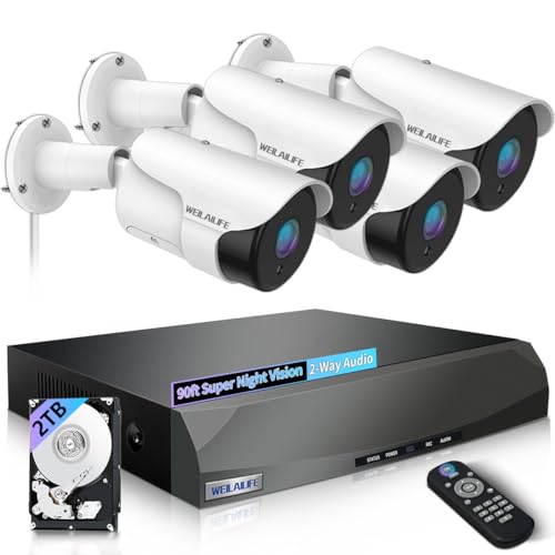 Wired Security Camera System, Home Video Security Cameras Systems