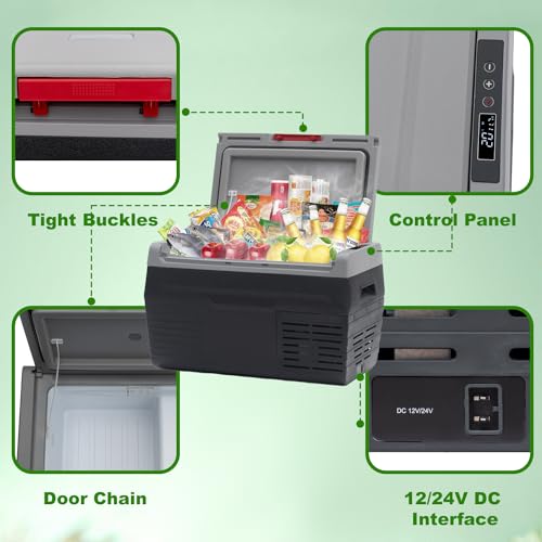 Smeta YCD20N-US Portable Car Refrigerator/Freezer 12V Rv Fridge thumb #2