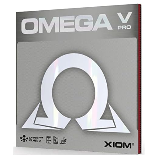 XIOM Omega V Pro Black Max Rubber