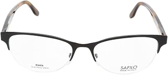 SAFILO Eyeglasses SA 6033 0GSP Black Havana 53MM