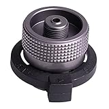 HUIJUAN Convertidor de gas para hornillo de camping, accesorio para barbacoa