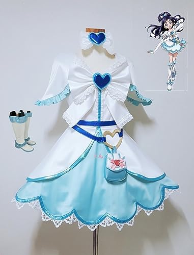 ふたりはプリキュア 新品未使用 ホワイト Sサイズ コスプレ 衣装 Amazon.co.jp: ふたりはプリキュア 雪城ほのか/キュアホワイトコスプレ