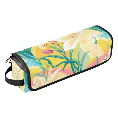 Bolsa de viaje para herramientas de cabello con tapete resistente al calor desmontable y organizador para planchas, rizadores y otros accesorios de estilizado miniatura 1