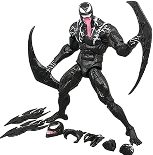 ZMOOPE Venom Legend Series - Venom Action Figure ,7 inch Action Movie PVC Figure Joints Movable Doll Toy for Kids Collectible Model Toy Gift Cake Top Decoration