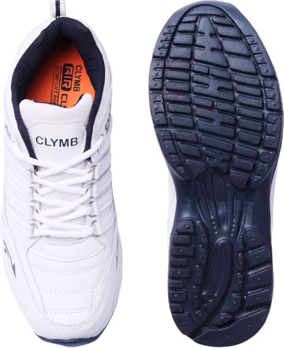 Image of CLYMB Cosco Sports Shoe with Synthetic Upper Lightweight Comfortable Mid Top Running Shoes for Men's & Boy's