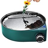 Ksedcon Electric Hot Glue Pot, 580ml Hot Glue Melting Pot for Crafiting with Temperature Control 212°F-392°F, Glue Skillet Able to Melt Glue Pieces and Glue Sticks (600, volts_of_alternating_current)