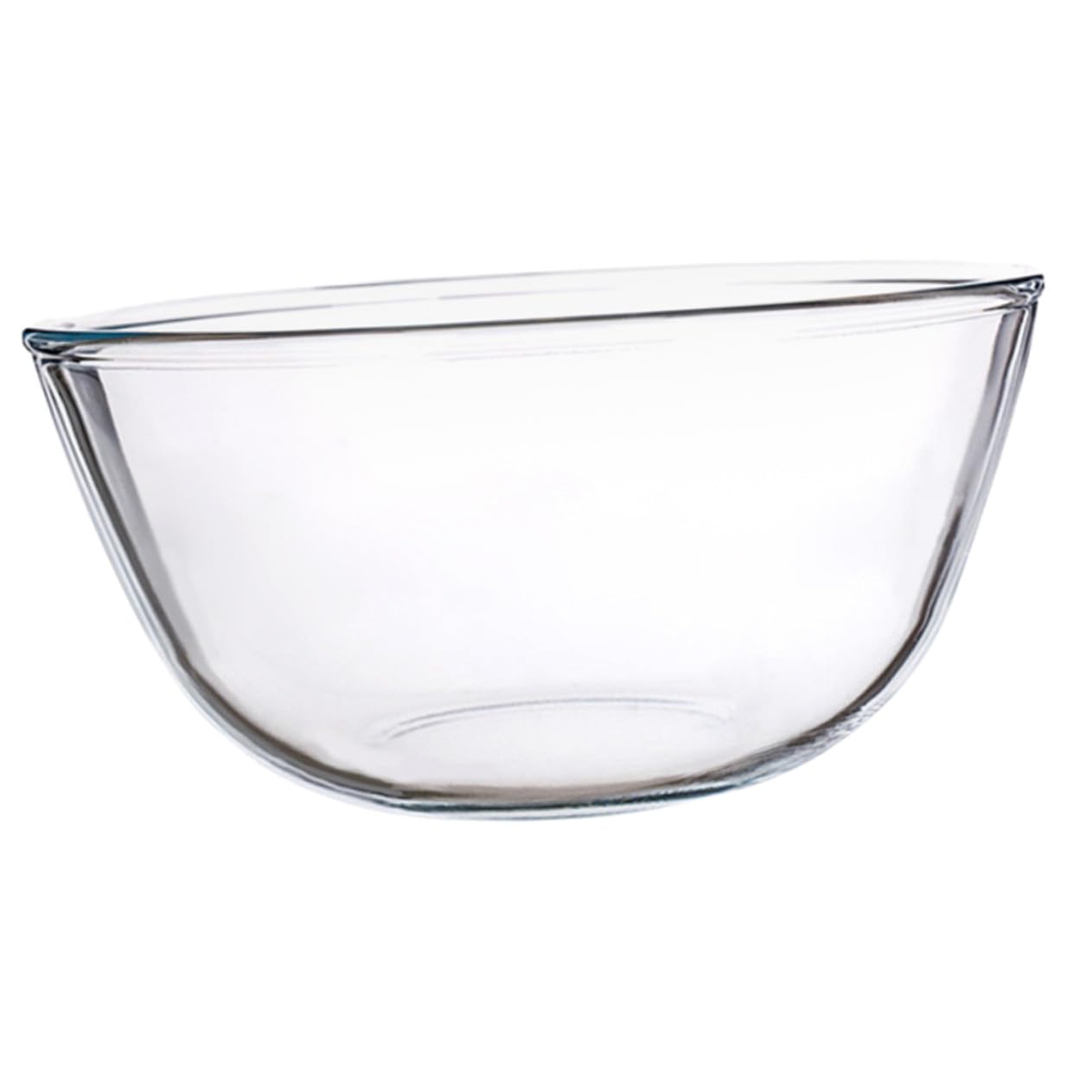 Grand saladier en verre 2700 ml UKCOCO pour fruits et soupes