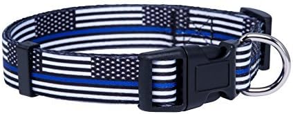 thin blue line dog collar amazon