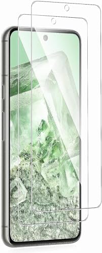 �y2���Z�b�g�z�K�p google Pixel8 �K���X�t�B���� �K�p Google Pixel 8 5G �t�B���� �����K���X �w��F�ؑΉ� ���{�f�ސ� �t���ی�t�B���� ��ʕی� �K���X�J�o�[ �ɔ�0.33mm �����ߗ� �ώw�� ������ 2.5D ���E��