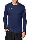 Nike Herren Nk Dry Park Vii Jsy Langarm trikot, Midnight Navy/White, L EU