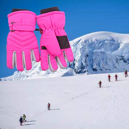 Kimmyku KM0034015-19 Toddler Waterproof Winter Gloves Thinsulate Snow Ski Gloves thumb #1