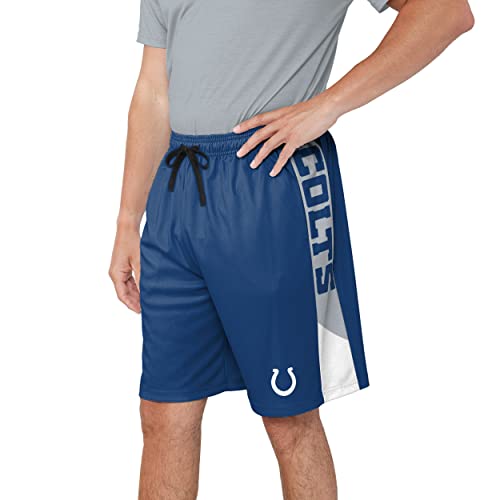 Image of FOCO NFL Mens NFL Team Logo Side Stripe Training Shorts