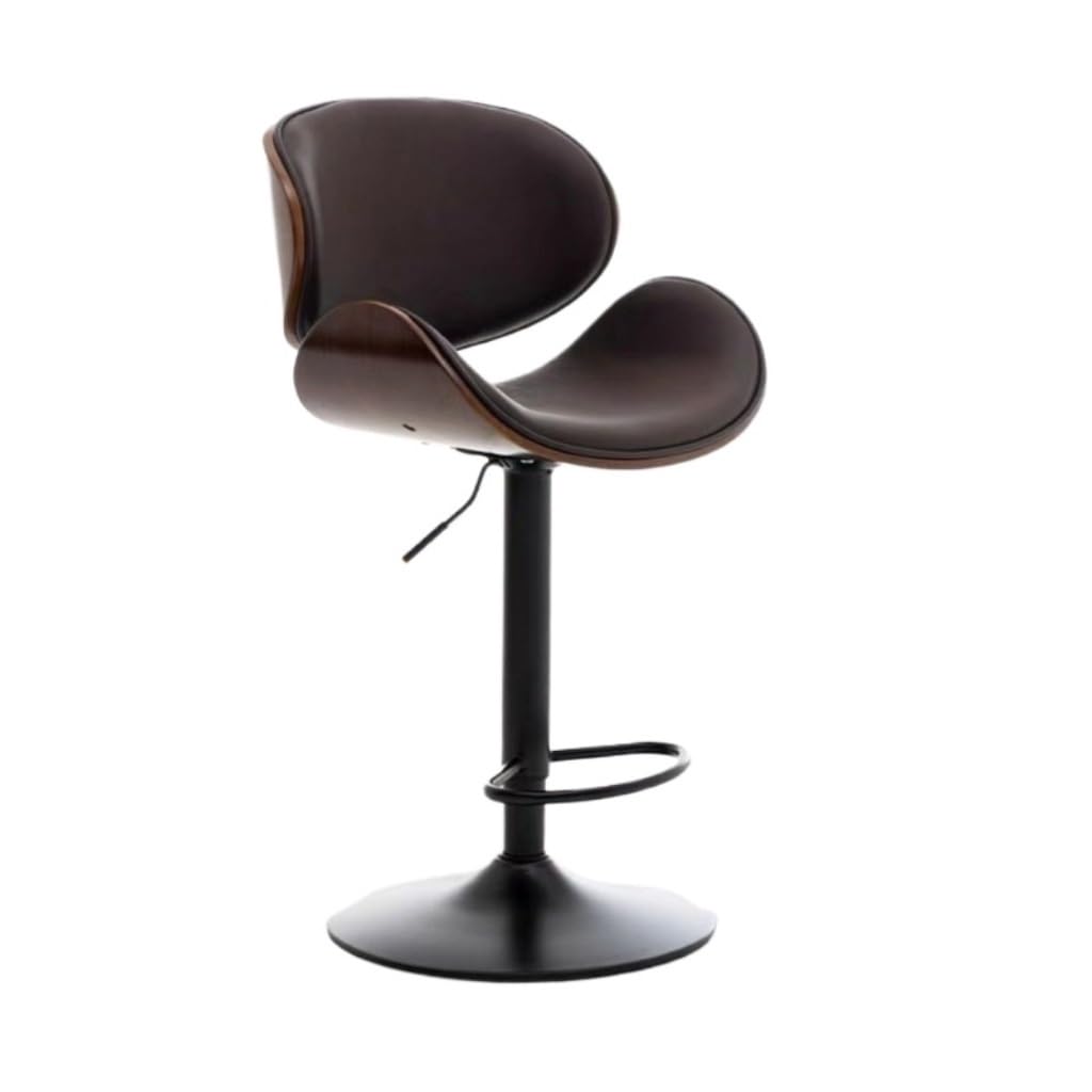 Bar Chair Bar Chair Lifting Front Desk Bar Chair Nordic Home Swivel Chair Back Modern Simple Light Luxury High Chair(Z,B)