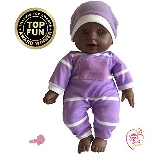 11 inch Soft Body Doll in Gift Box - 11" Baby Doll (African American)
