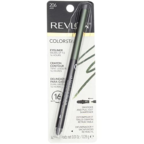 Image of Rev Clrsty 206 Eyelnr Jad Size .01z Revlon Colorstay 206 Eyeliner Jade .01z