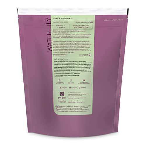 Grab Green Natural 3-In-1 Laundry Detergent Powder, Water Lily, 100 Loads #TOP1