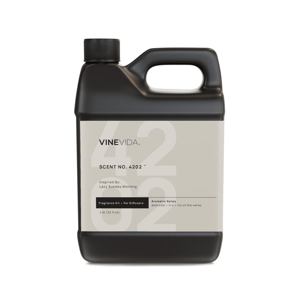 VINEVIDA [32 Oz] Inspired by: Lazy Sunday Morning; Diffuser Oil Refill | Premium Scent Diffuser Oil for Home