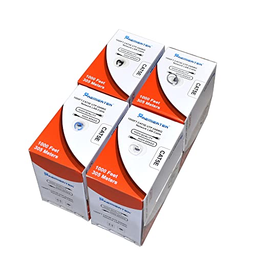Cable de red Premiertek Cat5e UTP 1000 ft Azul miniatura 4