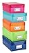 Whitmor Organizing Boxes, Set of 5, Multicolor