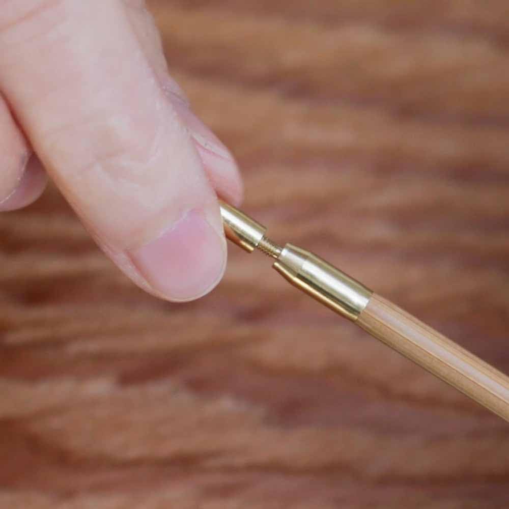 Seeknit Interchangeble Needle Tips, Beige, M2 14cm x 5mm