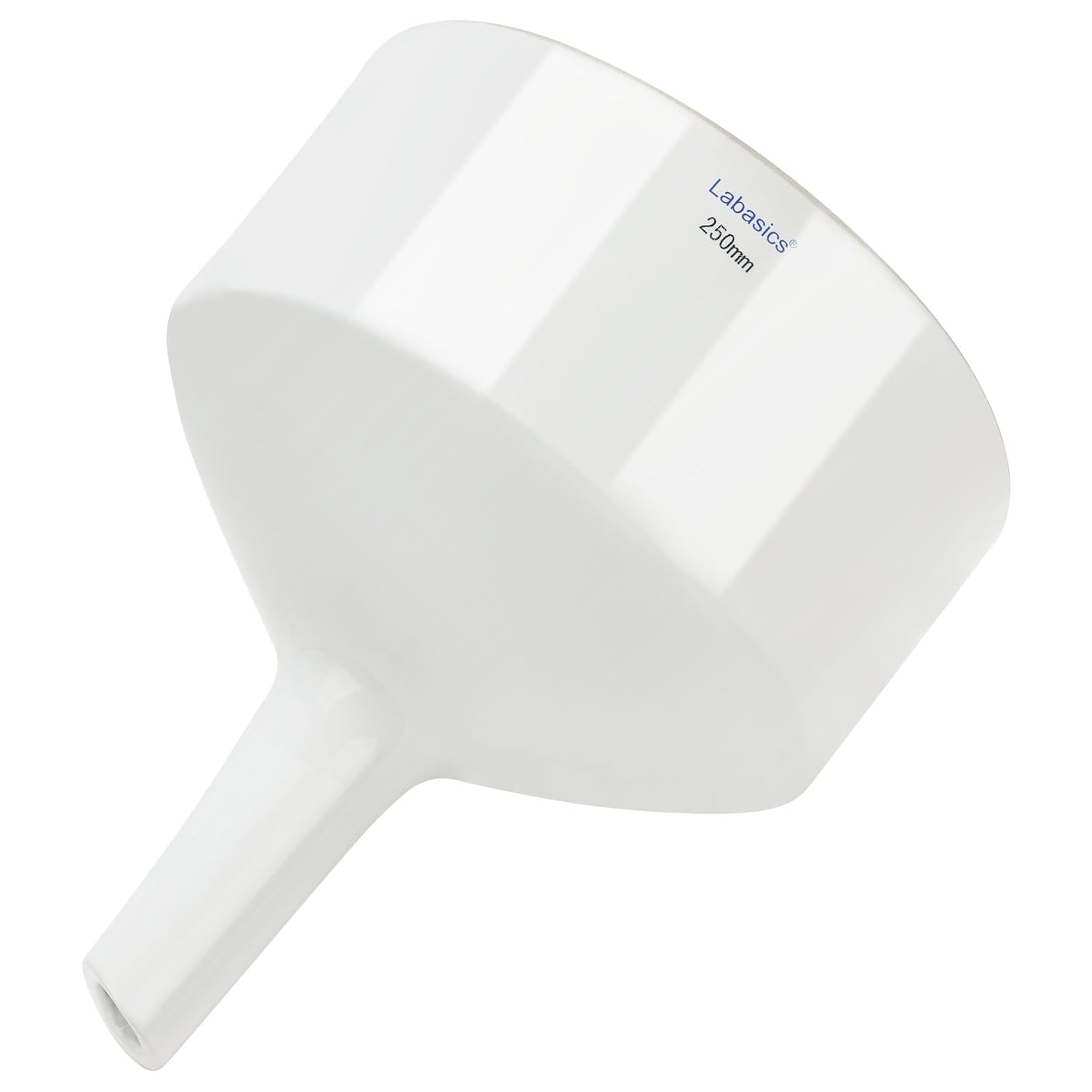 Labasics Porcelain Buchner Funnel 250 mm, Porcelain Buchner Filter Funnel OD 25 cm ID 23.0 cm for Laboratory