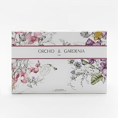 Zara Orchid + Gardenia Fragrance Set Perfume for Women EDP Eau De Parfum 2x 90 ML (3.0 FL. OZ)