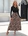 Hotouch Damen Kleider Herbst Langarm Kleid Rundhals Strickkleid Herbstkleid