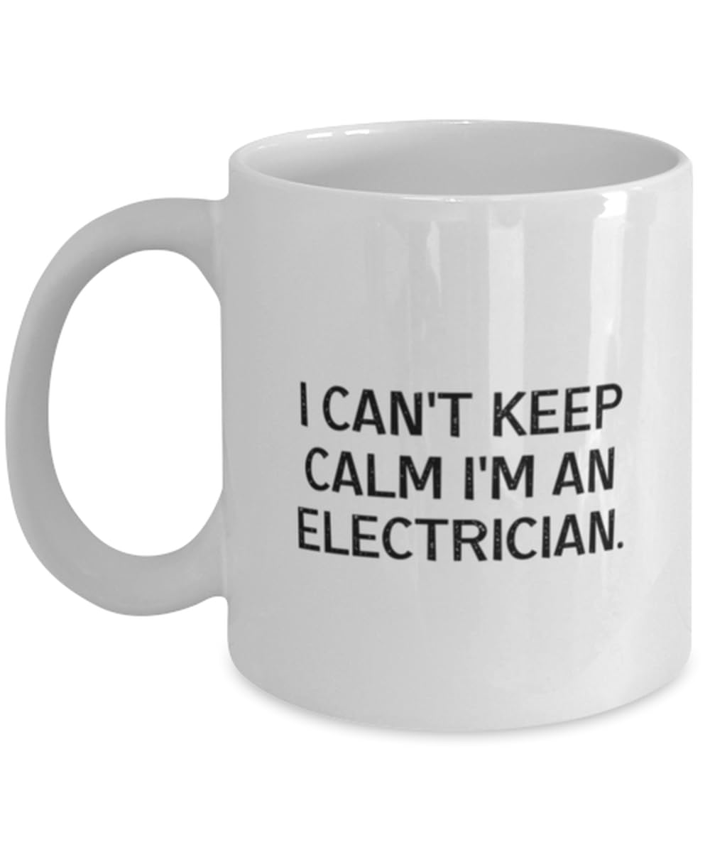 Beautiful Electrician 11oz 15oz Mug, I Can't Keep Calm I'm, Gifts For Coworkers, Present From Team Leader, Cup For Electrician, Electrician gifts, Funny electrician gifts, Electrician gift ideas,