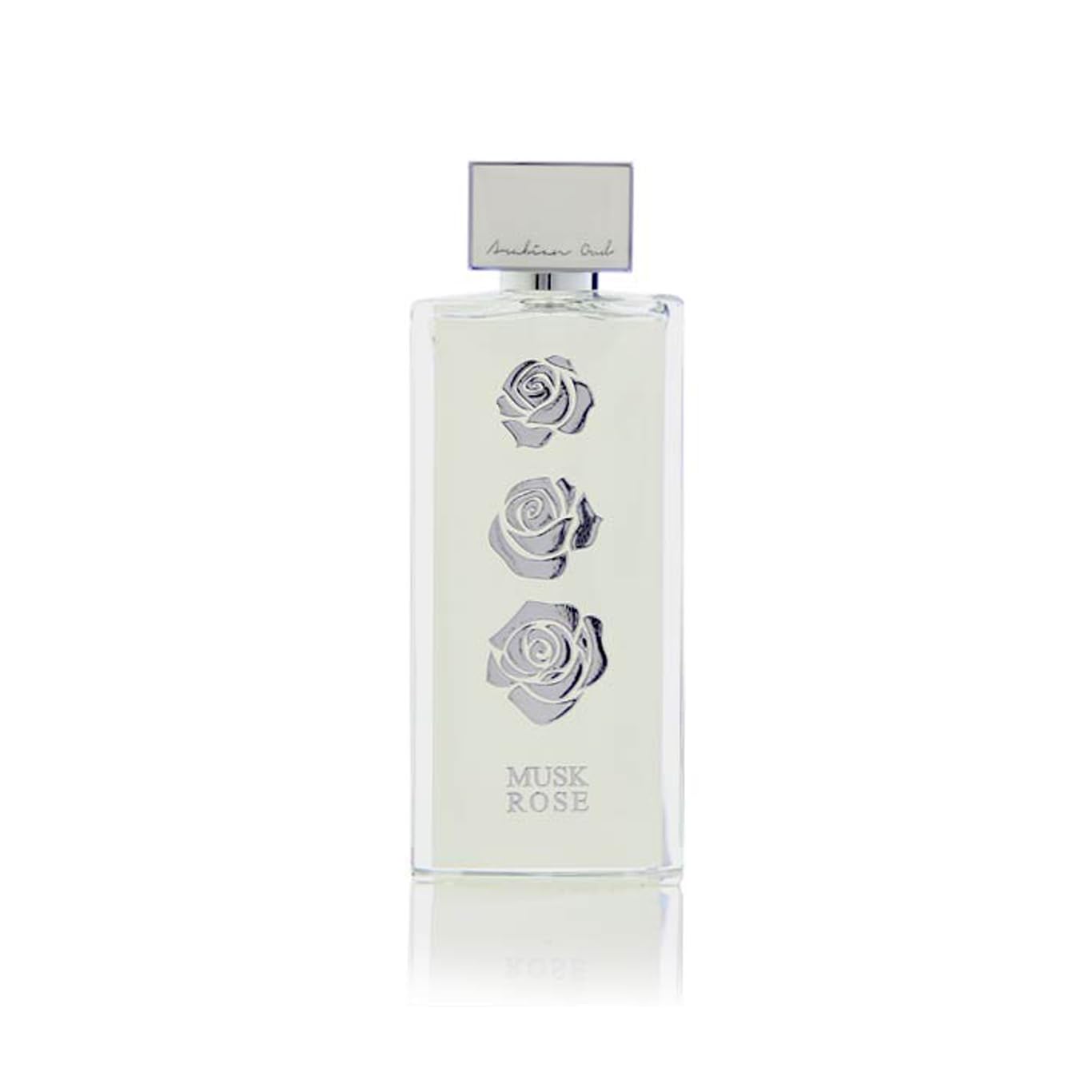 Arabian Oud MUSK ROSE 100 ml | Eau de Parfum Unisex | Fruchtige Noten, Rose und Moschus | Blumiger und moschusartiger Duft.
