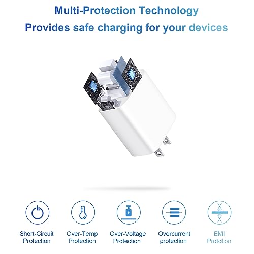 iPhone Charger Fast Charging 20W USB C Wall Charger with 6FT Super Fast Charger Cable Compatible with iPhone14/14 Pro Max/13/13Pro/12/12 Pro/11,iPad - Thumbnail 4