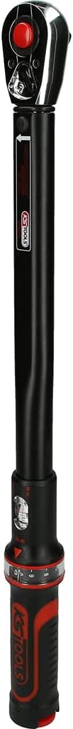 🔥 KS TOOLS 3/8" ERGOTORQUE® Precision Torque Wrench with Reversible Ratchet Head, 10-50Nm