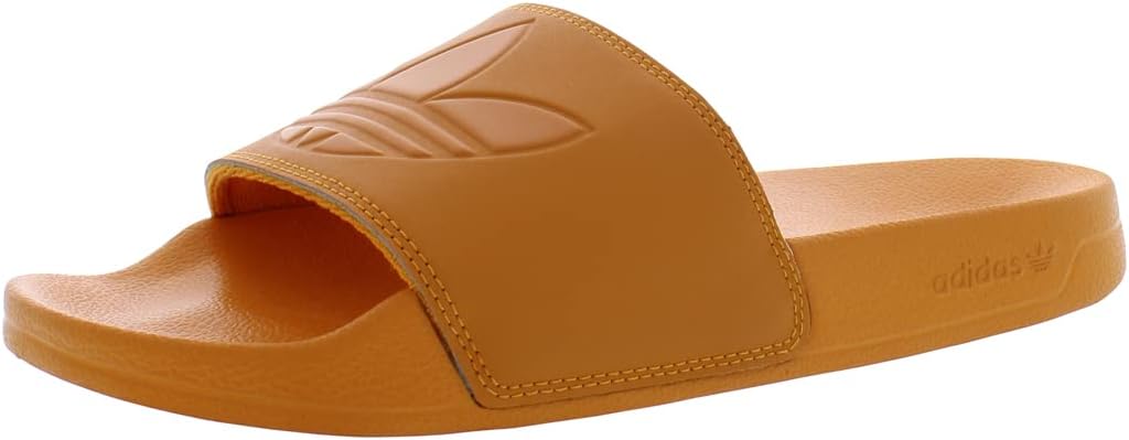 adidas adilette neon orange