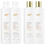Dove Dryness & Itch Relief Shampoo and Conditioner for Dry and Itchy scalp, with Liquid Bio-Protein Care technology, 355 ML (2 Shampoo + 2 Conditioner)