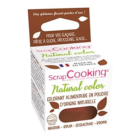 ScrapCooking Natural Brown Food Colourant 10g Cover
