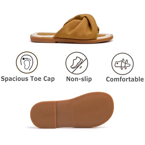 Image of THEE BRON Girls Cute Slip-On Slippers Stylish Sandals for Toddlers & Kids
