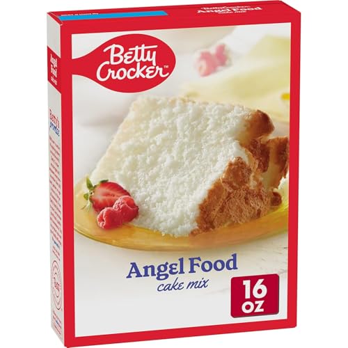 16 oz (2 pack) Ready Crocker Angel Food Cake Mix, Just Add Water, start you recepie