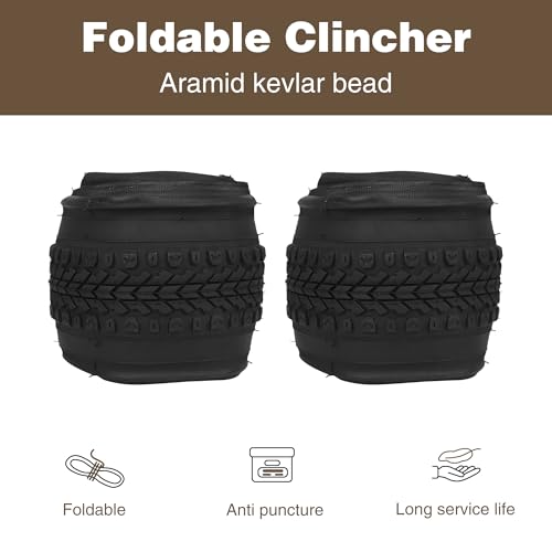 2 Pack 26×1.5 Bike Tire with Tubes City Bike Tire Mountain