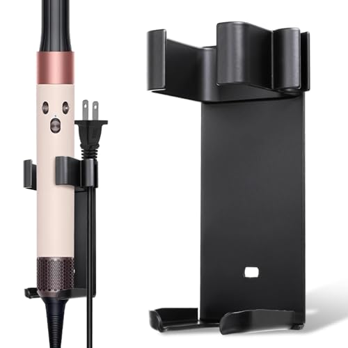 Wandhalterung für Dyson Airwrap Halterung Dyson Halterung, Dyson Zubehör Halterung Föhn Halterung Ohne Bohren, Dyson Föhn Halterung Dyson Halterung Airwrap für Verschiedene Lockige Haar Sticks