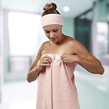 Bucky Spa Quick Drying Microfiber-Travel Shower Wrap, Peach