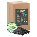 C44-Zittau Premium Futterkohle 0-3 mm für Pferde – 100% natürlicher Futtermittelzusatz für Verdauung, Stallhygiene, Geruchsbindung, Güllequalität & Darmflora – Made in Germany (10L)