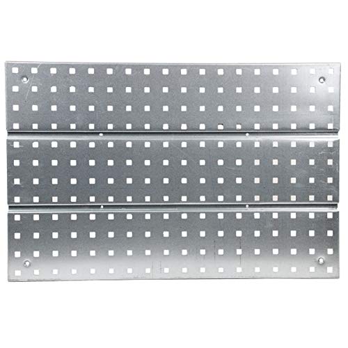 Gatenwand gereedschapswand metaal 58 x 38 cm volledig staal gereedschapsdrager