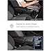 Car armrest for Polo Armrest for Polo Mk5 for Polo 6R for Polo Vento Car Armrest Box 2012-2018 Storage Box Car Accessories Simple Installation(A1 Black RED Leather)